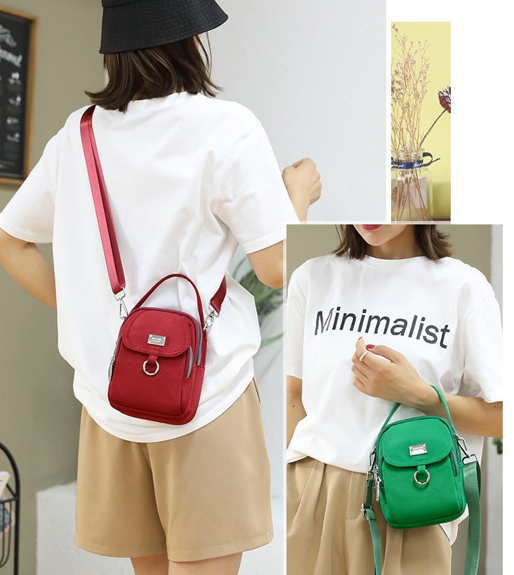 Soft Nylon Shoulder Bag