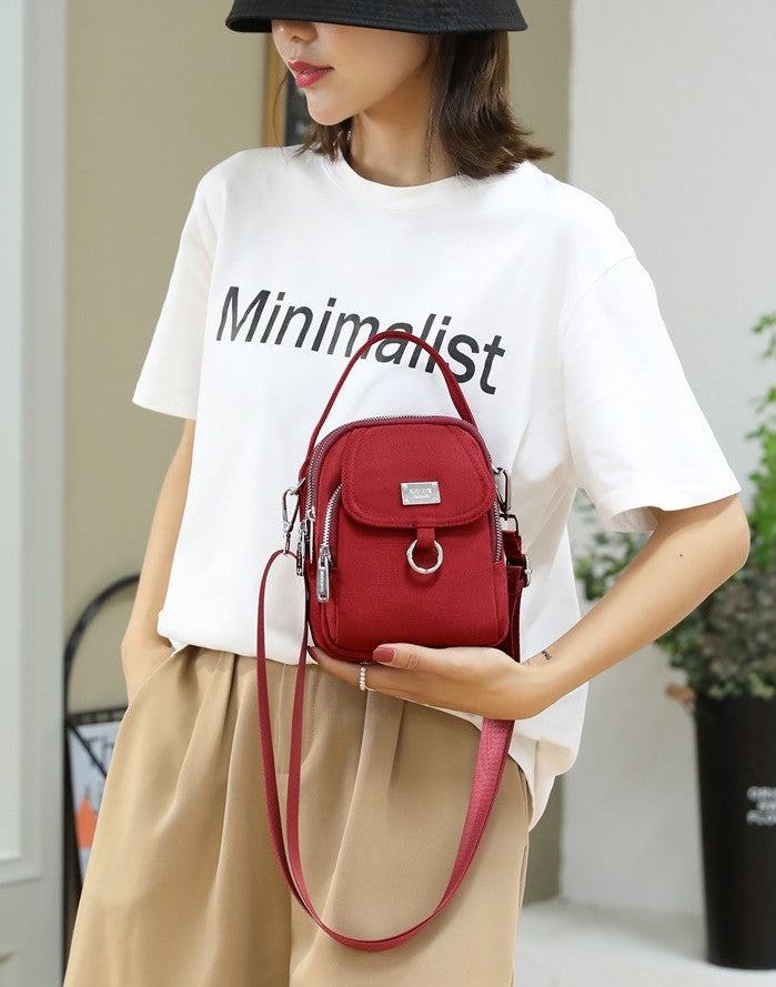 Soft Nylon Shoulder Bag