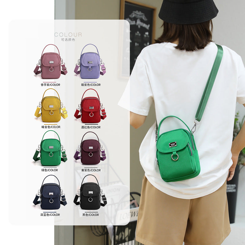 Soft Nylon Shoulder Bag