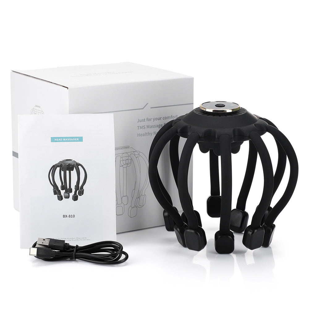Smart Bluetooth Head Massager